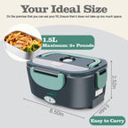 Portable Heated Lunch Box